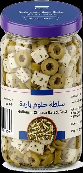 سلطة جبنة حلوم باردة 250 جم — فيرنو