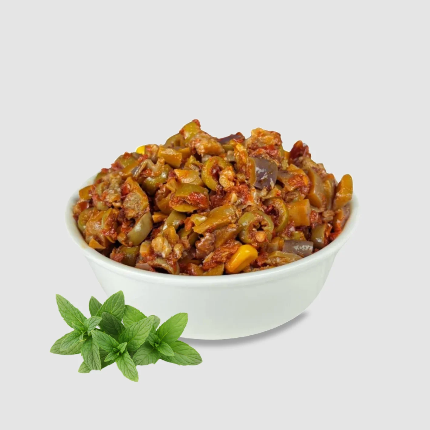 سلطة مكدوس سادة 250 جم