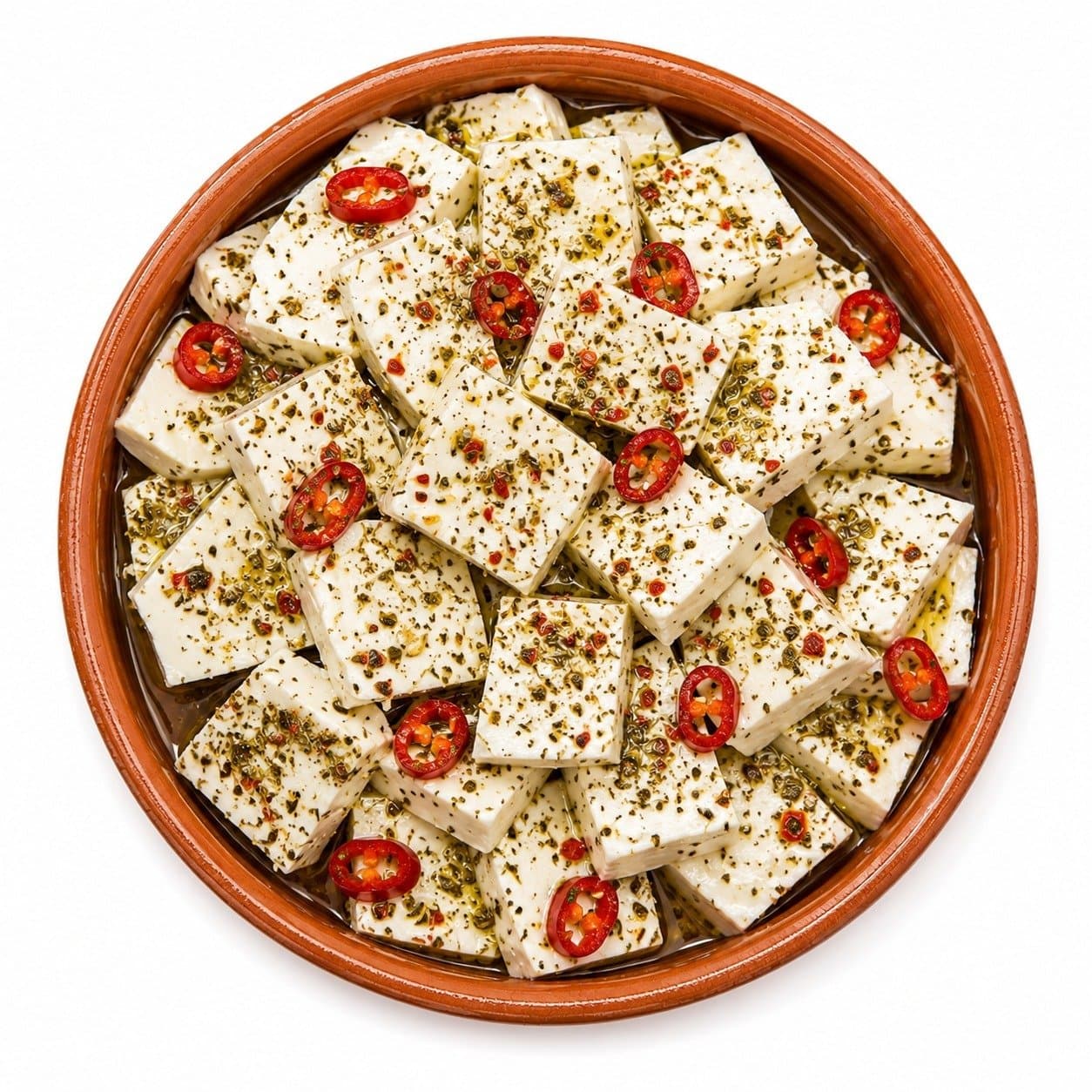 سلطة جبنة حلوم حارة 250 جم
