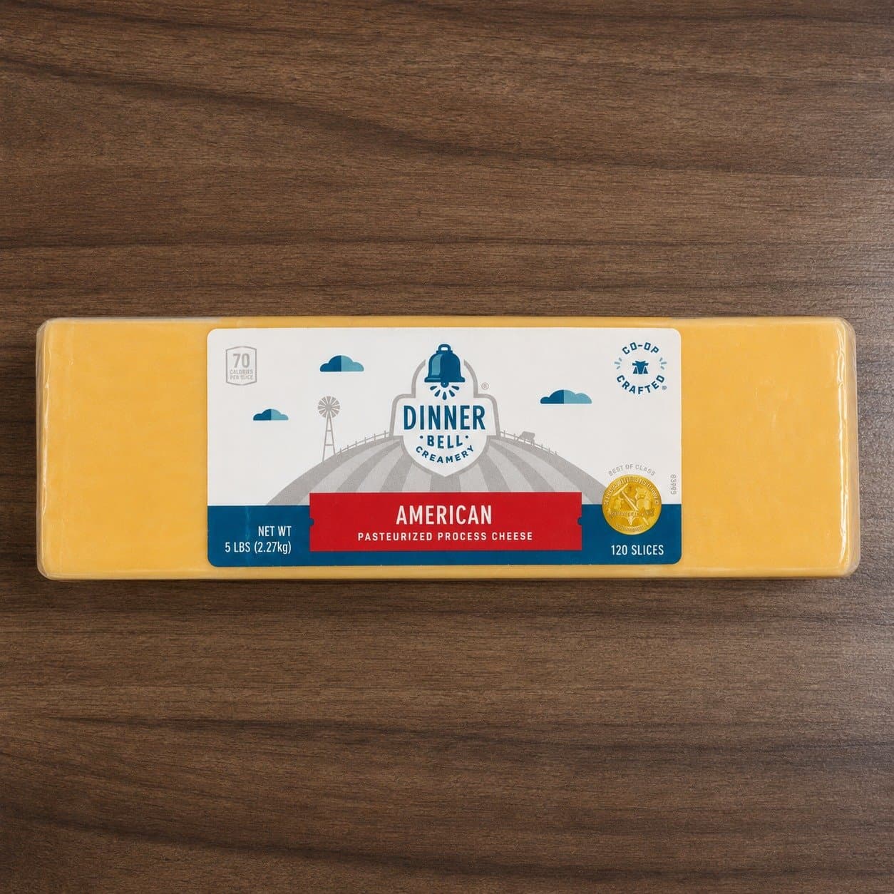 Cheddar Cheese Sliced 2.27kg